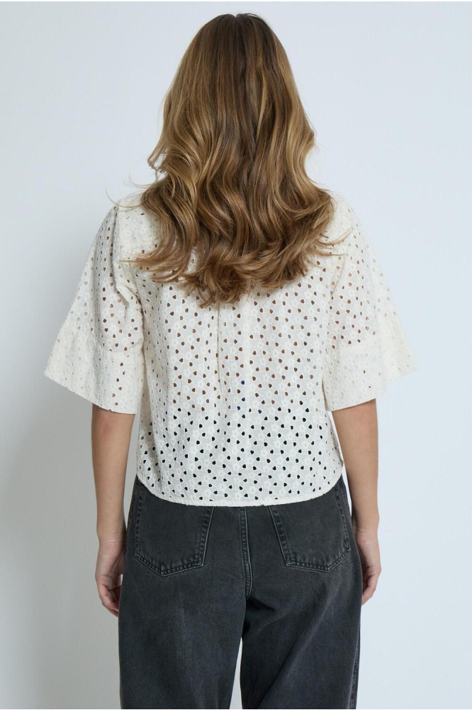HAZE SHIRT PC8333 0011 GARDENIA